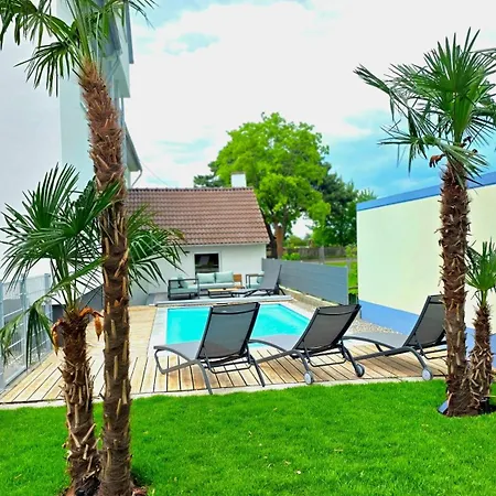 Apartament Design-apartment I Beheizbarer Swimming-pool I Sauna I Boxspring I Parkplatz Lahr (Baden-Wurttemberg)