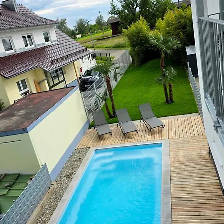 Design-apartment I Beheizbarer Swimming-pool I Sauna I Boxspring I Parkplatz Apartament Lahr (Baden-Wurttemberg)